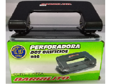 PERFORADORA BARRILITO-820- 2 ORIFICIOS