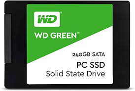 WD SSD GREEN  240GB 2.5 INT SATA 3D
