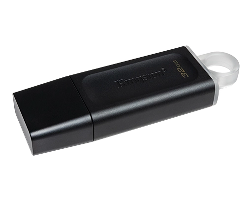 KINGSTON 32GB USB3.2 GEN 1 EXODIA BLACK WHITE